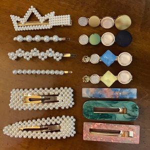 Decorative hair clips